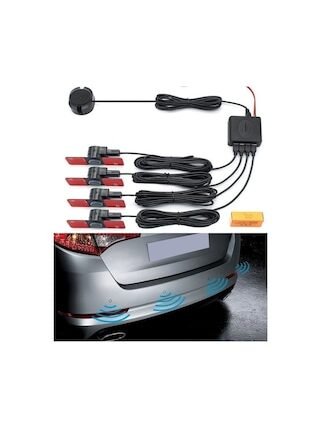 Niken Araç Geri Park Sensörü Oem Göz Model Ses İkazlı Beyaz Niken