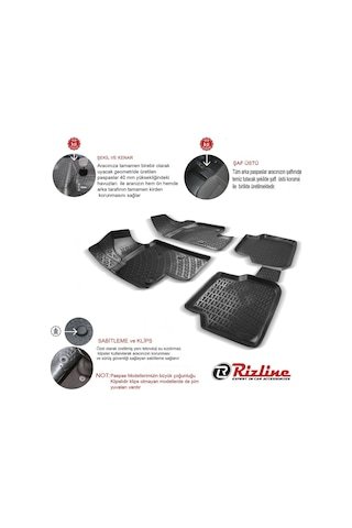 IMG-4401614037196872673.jpg Rizline Chevrolet Lacetti 2002-2008 3D Havuzlu Paspas - Görsel 1