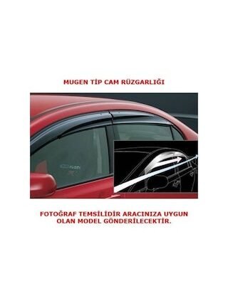 Renault clio 4 cam rüzgarlığı mugen tip sunplex