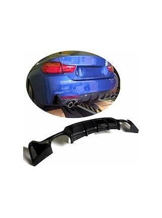 Bmw F33 Arka Tampon Difüzörü 4 Çıkış M-performance 4 Serisi