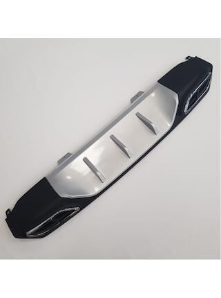 Autogp Honda Civic Fc5 Uyumlu Arka Tampon Difüzörü Çift Çıkış Standart