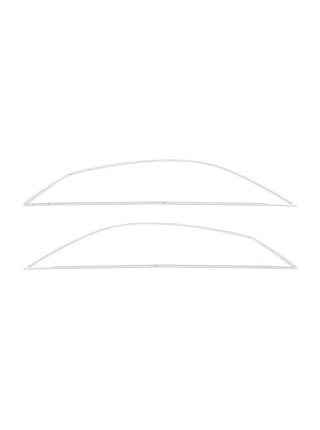 Autogp Hyundai Elantra Cam Çerçevesi Kenar Çıtası Krom 2021+ Bgc-agp-121299341