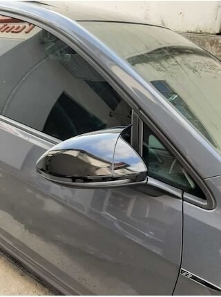 Vw Golf 7.5 Ayna Kapağı Batman Yarasa Piano Black