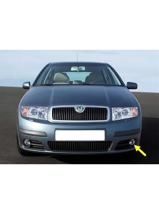 Skoda Fabia MK1 2005-2008 Ön Tampon Sol Sis Farı 7H0941699C