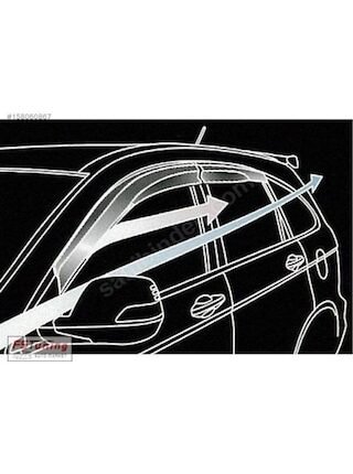 Renault Clio Symbol Cam Rüzgarlığı Mugen 4.Lü 2013