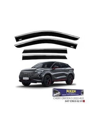 Niken Chery Omoda 5 2022+ Kromlu Cam Rüzgarlığı 4 Lü