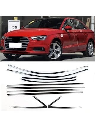 Audi A3 Sedan Cam Çerçevesi Kenar Çıtası Krom Tamtur 2013+
