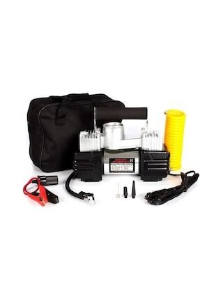 Niken Araç Lastik Hava Kompresör Metal Çift Silindir Büyük Çantalı Niken 025 001 06 01