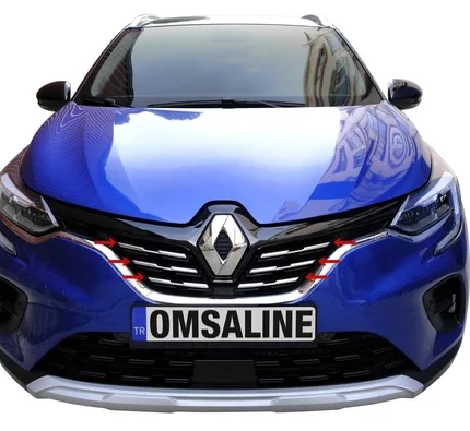 OMSA Renault Captur 2 Krom Ön Panjur Çıtaları 6 Parça 2020 ve Sonrası