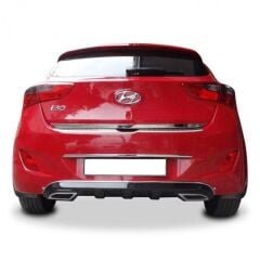 Hyundai İ30 2012+ Uyumlu Yedek Parça Çıtasız Difüzör (Plastik)