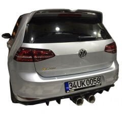 Volkswagen Golf 7 2012 - 2016 Uyumlu Yedek Parça R400 Difüzör (Plastik)