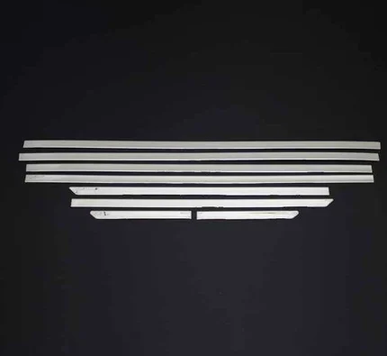 OMSA Ford Tourneo Custom Krom Cam Alt Çıtası 8 Parça Kısa Şase 2012-2023 Arası