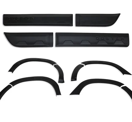 Dacia Duster Çamurluk ve Kapı Dodik Set Damalı Abs 12 Parça 2018-2024 Arası