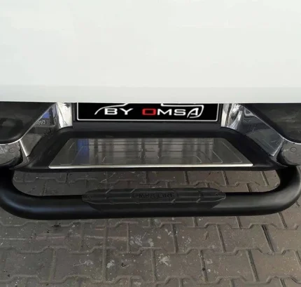 OMSA Mercedes X-Class Amazon Arka Koruma Çap:76 Siyah 2017 ve Sonrası