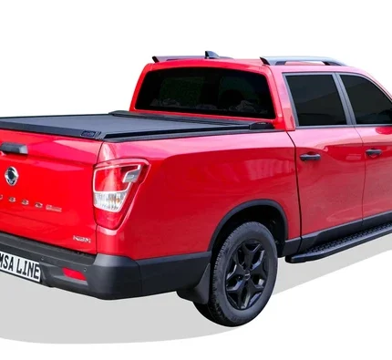 OMSA Ssangyong Musso Omback Sürgülü Bagaj Kapama Siyah 2019 ve Sonrası