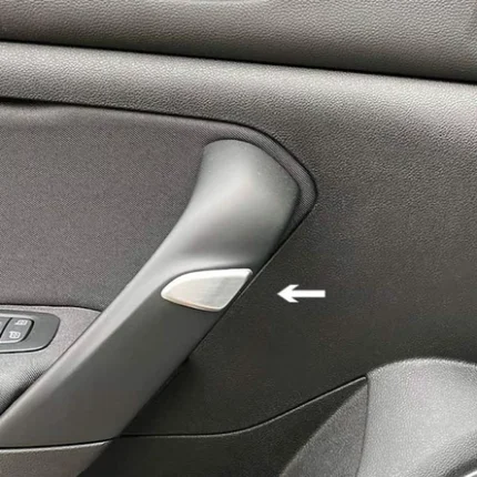 OMSA Renault Megane 4 HB Krom Kapı İçi Tutamak 2 Parça Taşlı 2016-2020 Arası