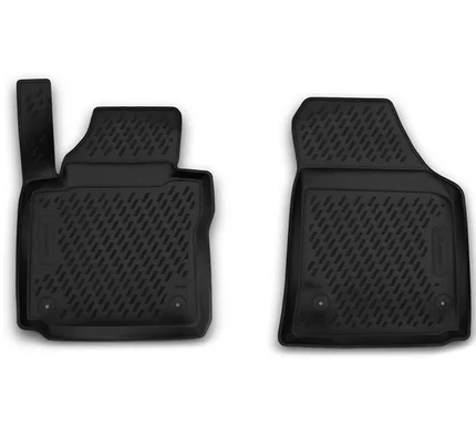 Novline VW Caddy 3D Paspas Siyah 2 Parça 2015-2020 Arası