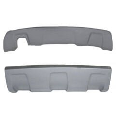 Dacia Duster 2008-2017 Uyumlu Yedek Parça Ön-Arka Difüzör (Plastik)