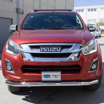 OMSA Isuzu D-Max Texas Ön Alt Koruma Çap:76 Krom 2012 ve Sonrası