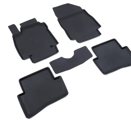 Rich Renault Clio 4 4D Paspas Siyah 5 Parça 2012-2019 Arası