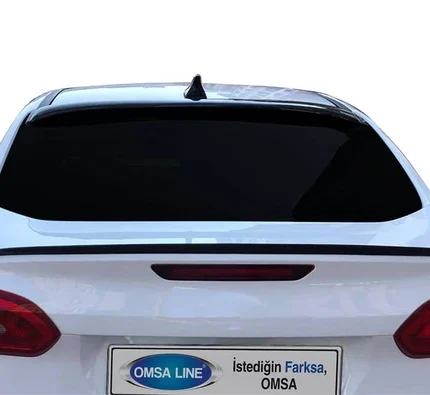 Ford Focus 3 SD Spoiler Piano Black ABS 2010-2018 Arası