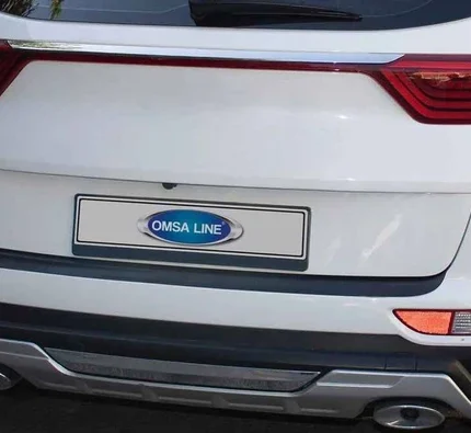 Kia Sportage 4 Arka Tampon Eşiği Parlak Plastik 2018-2021 Arası
