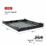 Tavan Sepeti 100x120 Cm Ateş