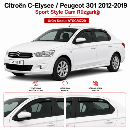 CİTROEN C ELYSEE URUN CAM RÜZGARLIĞI