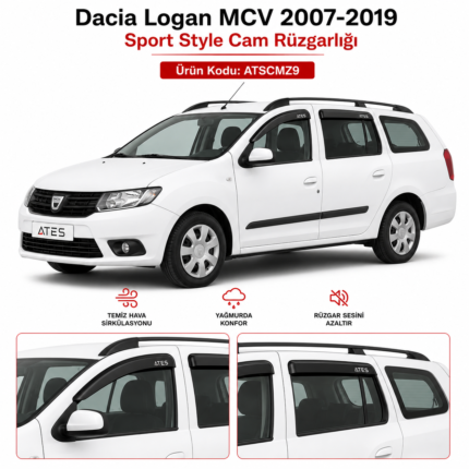 DACİA LOGAN MCV 2007 2019 CAM RÜZGARLIĞI