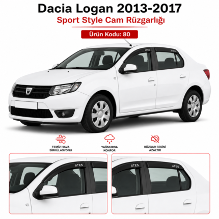 DACİA LOGAN SPORT CAM RÜZGARLIĞI