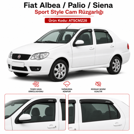 FİAT ALBEA SPORT CAM RÜZGARLIĞI