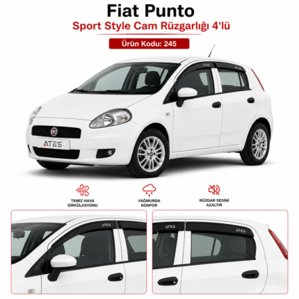 FİAT PUNTO CAM RÜZGARLIĞI SETİ
