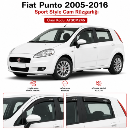 FİAT PUNTO SPOR CAM RÜZGARLIĞI