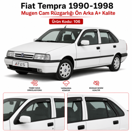 FİAT TEMPRA MUGEN CAM RÜZGARLIĞI