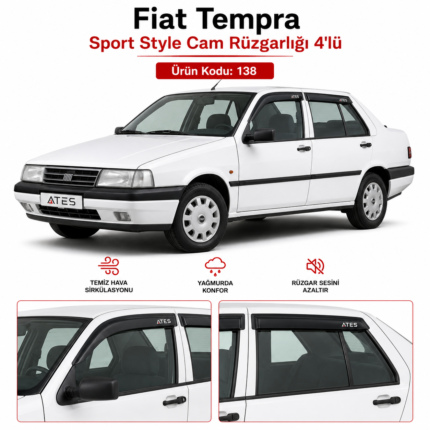 FİAT TEMPRA SPORT STYLE CAM RÜZGARLIĞI