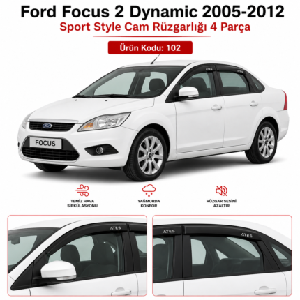 FORD FOCUS CAM RÜZGARLIĞI URUN POSTERİ