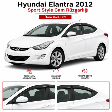 HYUNDAİ ELANTRA 2012 SPOR RÜZGARLIĞI
