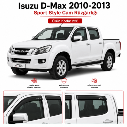 İSUZU D MAX CAM RÜZGARLIĞI
