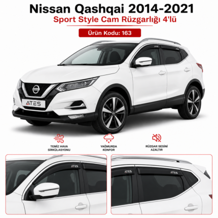 NİSSAN QASHQAİ 2014 2021 CAM RÜZGARLIĞI
