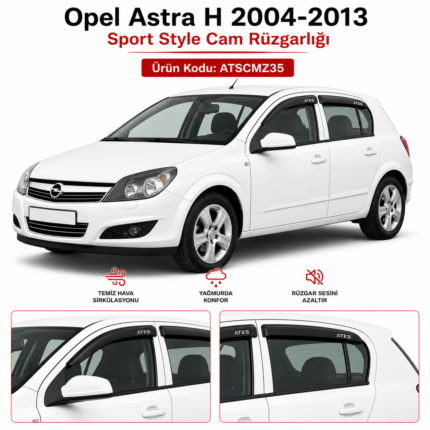 OPEL ASTRA H İCİN SPOR RÜZGARLIĞI