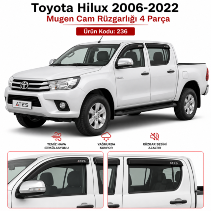 TOYOTA HİLUX MUGEN CAM RÜZGARLIĞI